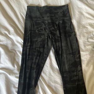 Lululemon army green camo align leggings